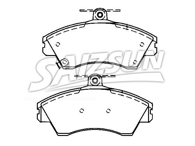 Brake Pad Set:T11-3501080AC