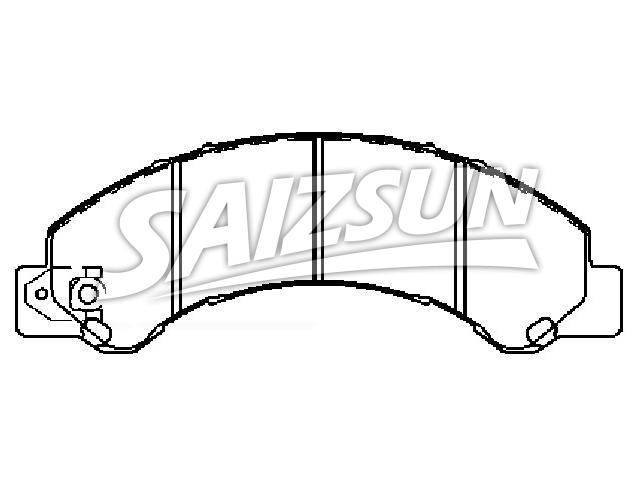 Brake Pad Set:04465-37270