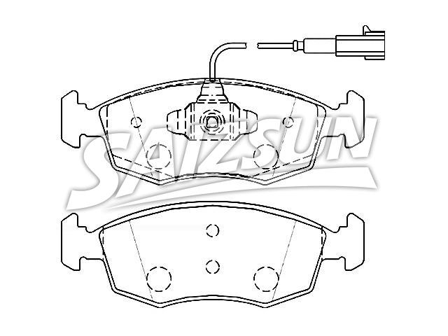 Brake Pad Set:7 736 572 9
