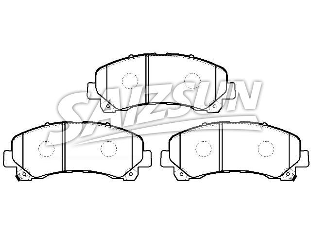 Brake Pad Set:8-98079-104-0