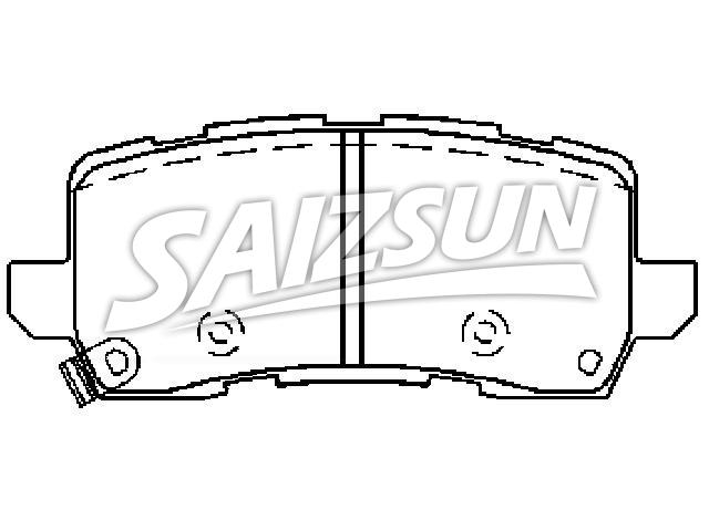 Brake Pad Set:43022-TY2-A00