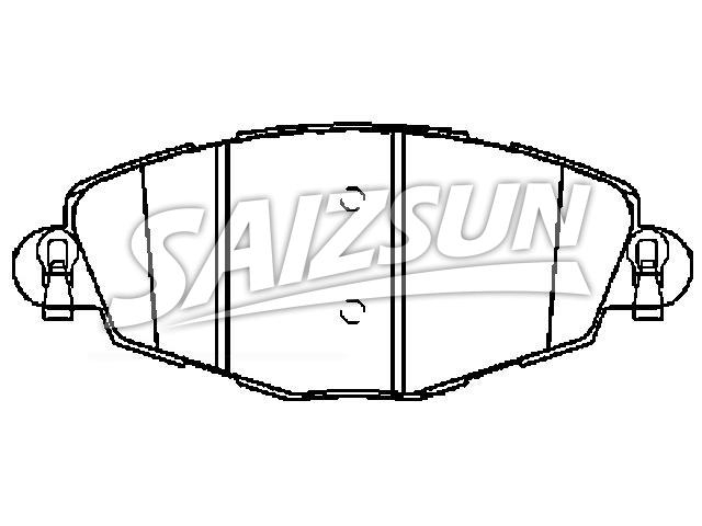 Brake Pad Set:D1060-MP110-C2