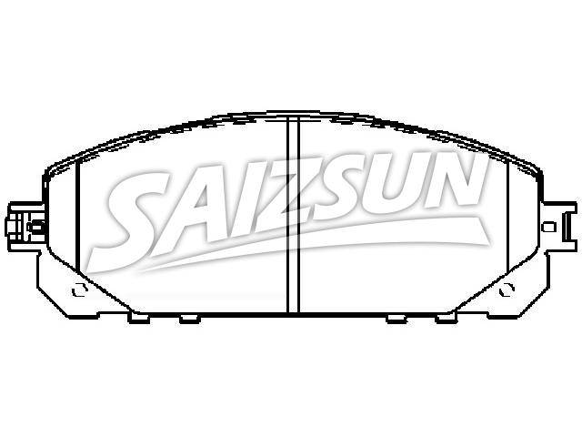 Brake Pad Set:68212327AA