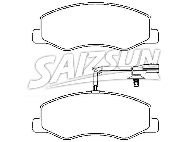 Brake Pad Set:95507110