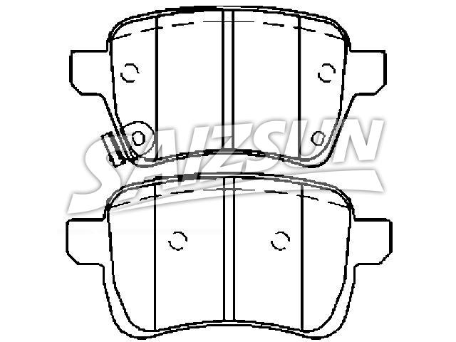 Brake Pad Set:68211493AA