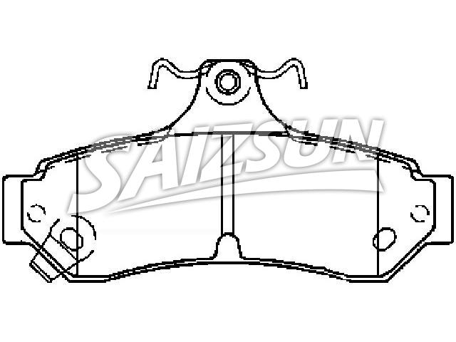 Brake Pad Set:04466-06080