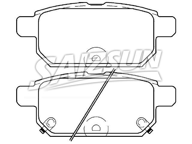 Brake Pad Set:55800-68L00