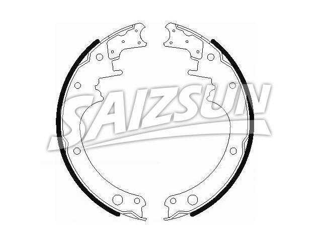Brake Shoe Set:44060-25T25