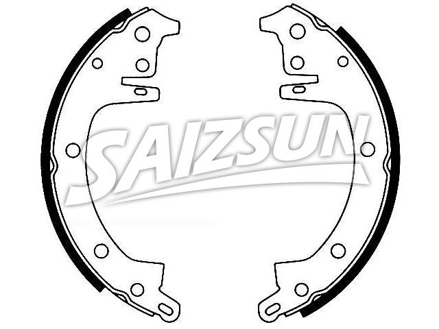 Brake Shoe Set:04497-22020