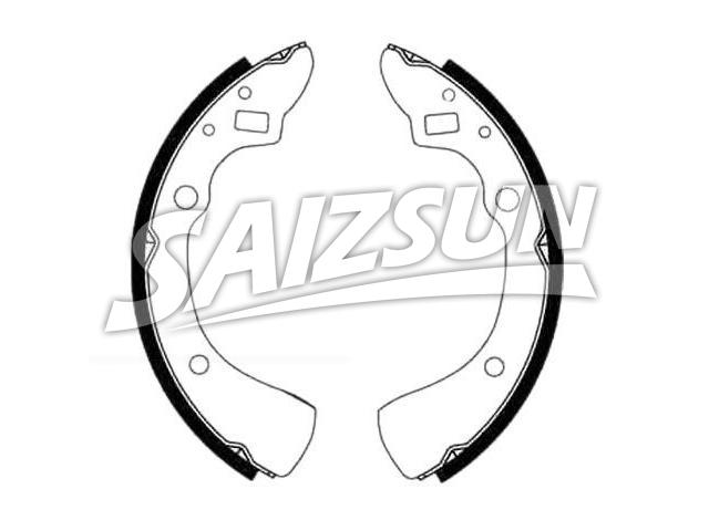Brake Shoe Set:B001-26-310