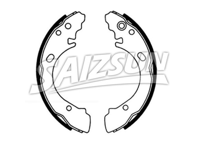 Brake Shoe Set:K3338