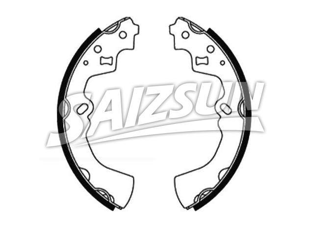 Brake Shoe Set:H029-26-310