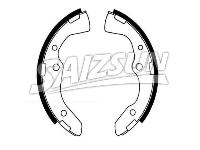 Brake Shoe Set:K3353