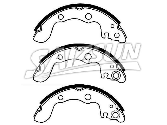 Brake Shoe Set:8-94133-689-1