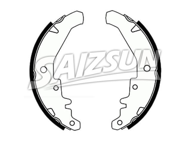 Brake Shoe Set:7078585