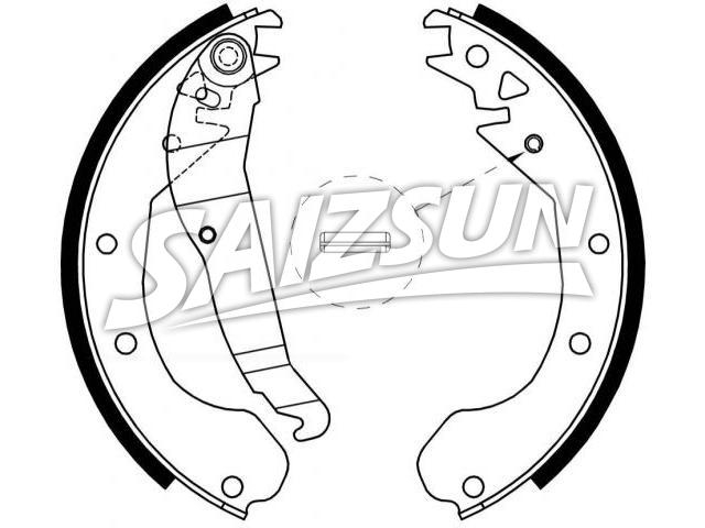Brake Shoe Set:1605 594