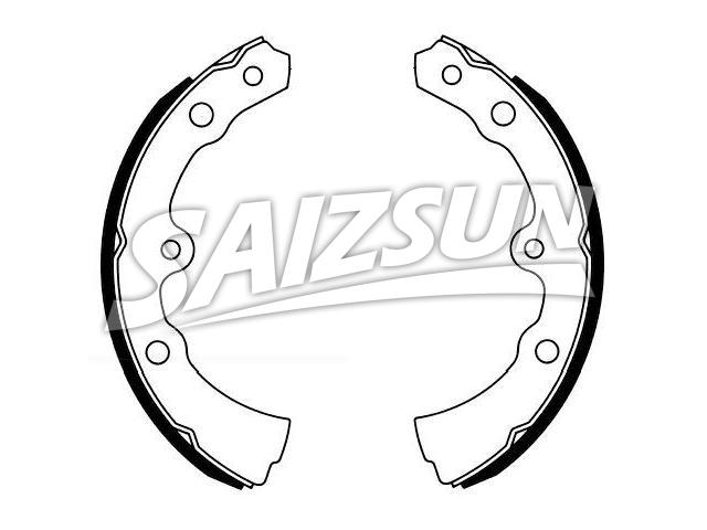 Brake Shoe Set:K0031