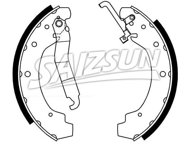 Brake Shoe Set:291 698 527 BX