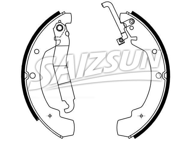 Brake Shoe Set:281 698 527 GV