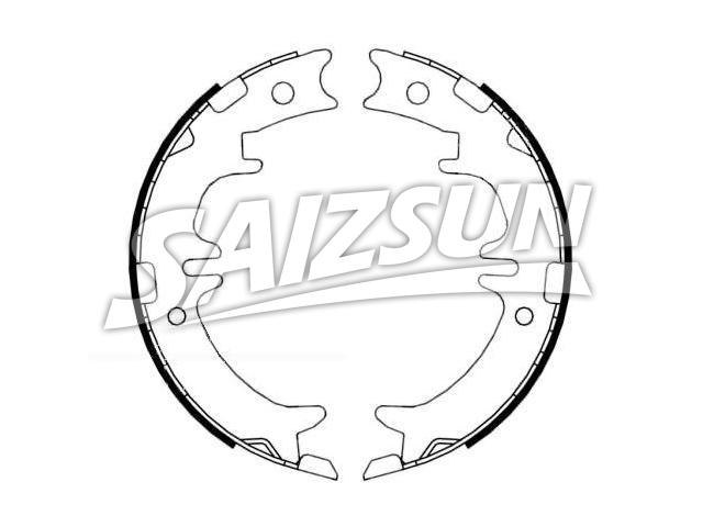 Brake Shoe Set:46540-28010