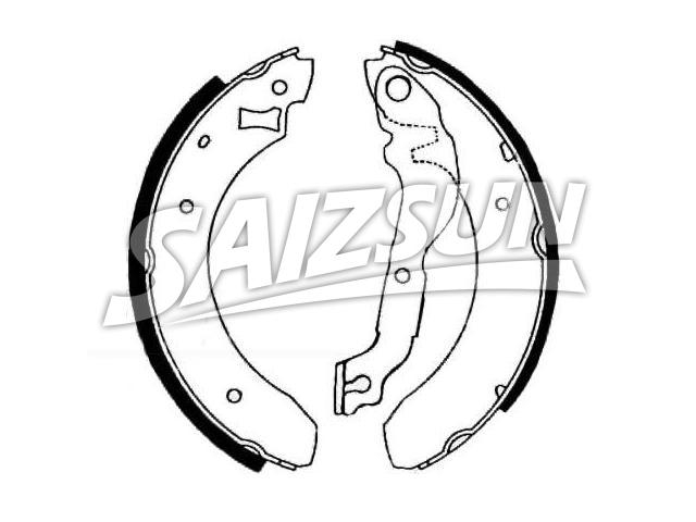 Brake Shoe Set:5 020 986
