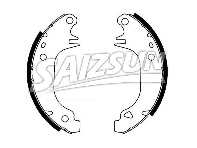 Brake Shoe Set:4241.1T
