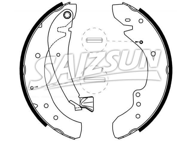 Brake Shoe Set:4241.H4