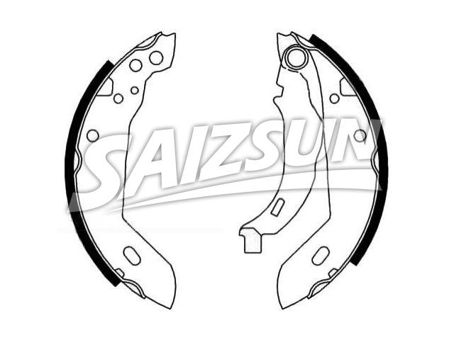 Brake Shoe Set:77 01 203 534