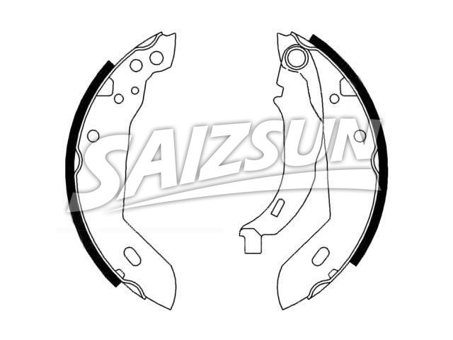Brake Shoe Set:4241.2J