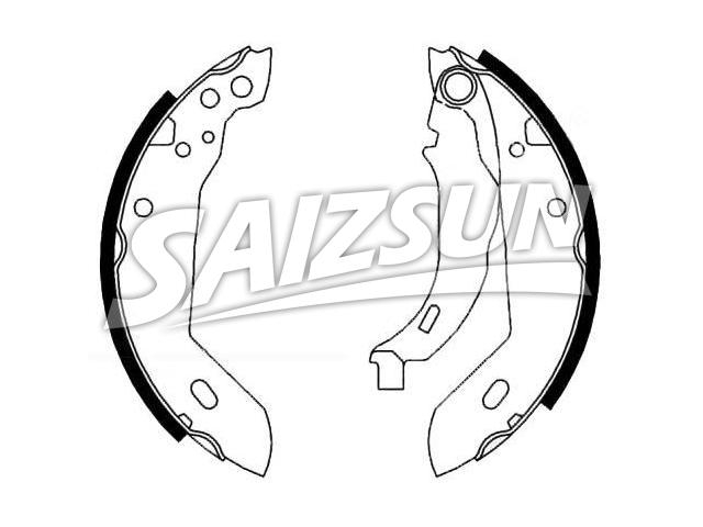 Brake Shoe Set:4241.2C