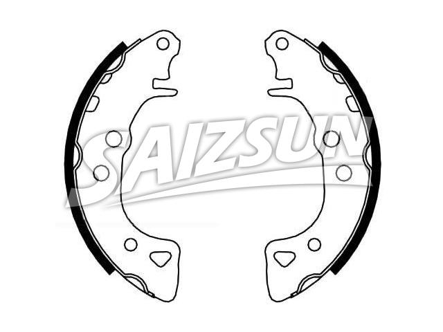Brake Shoe Set:4241.1X