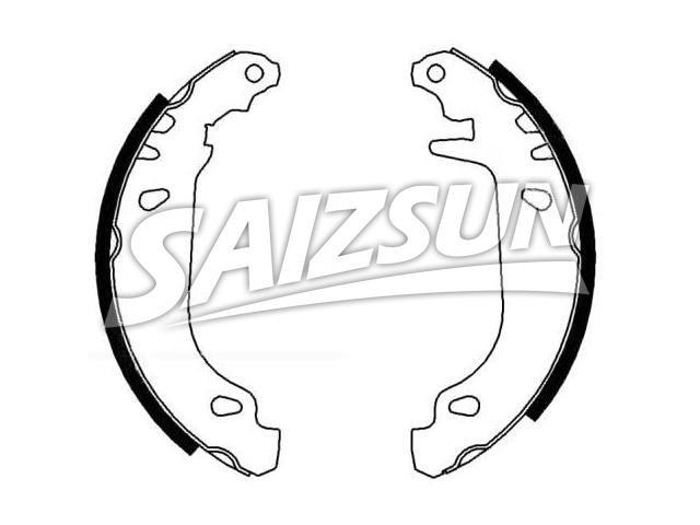 Brake Shoe Set:77 01 203 063