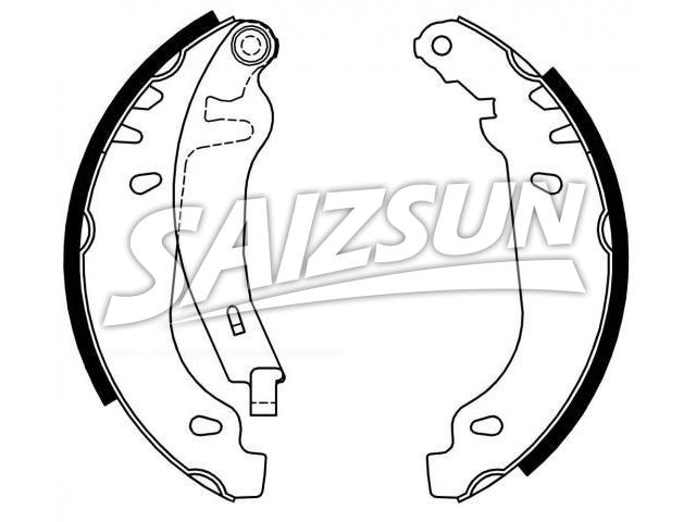 Brake Shoe Set:4241.G3