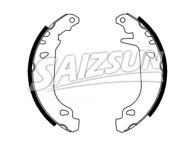 Brake Shoe Set:77 01 203 862