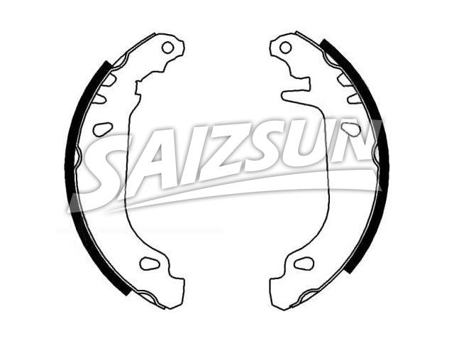 Brake Shoe Set:77 01 203 542