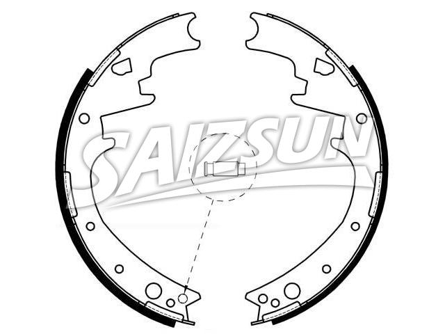 Brake Shoe Set:4026648