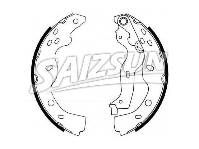 Brake Shoe Set:71742832