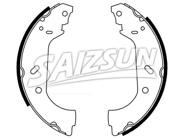 Brake Shoe Set:4241.H7