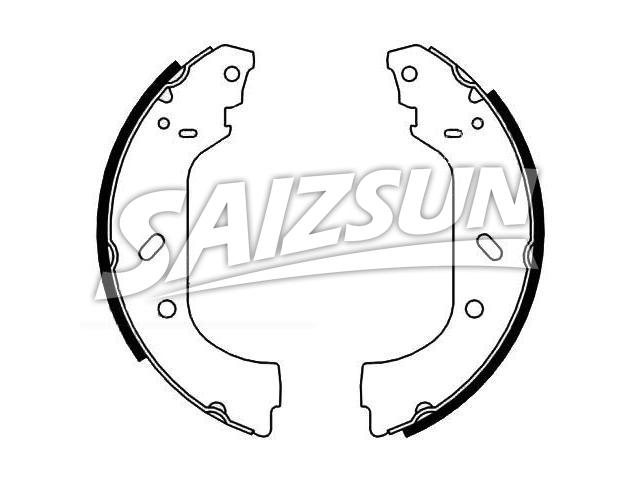 Brake Shoe Set:4241.3G