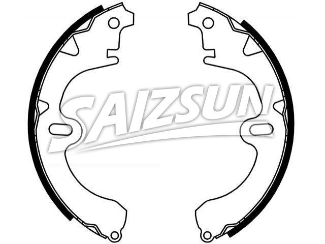 Brake Shoe Set:04495-01011