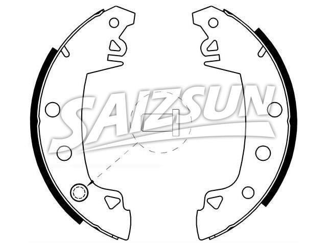 Brake Shoe Set:77 01 201 221