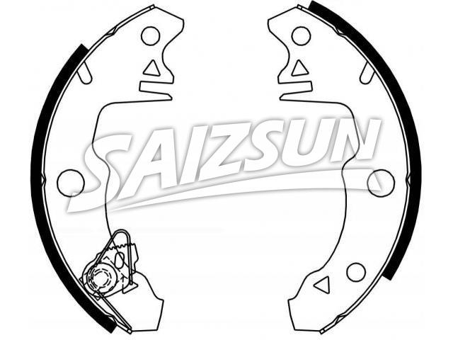 Brake Shoe Set:4241.99