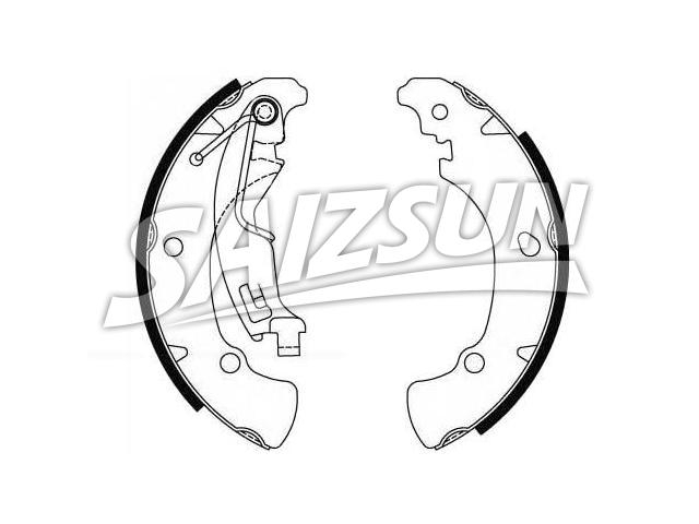 Brake Shoe Set:77362449