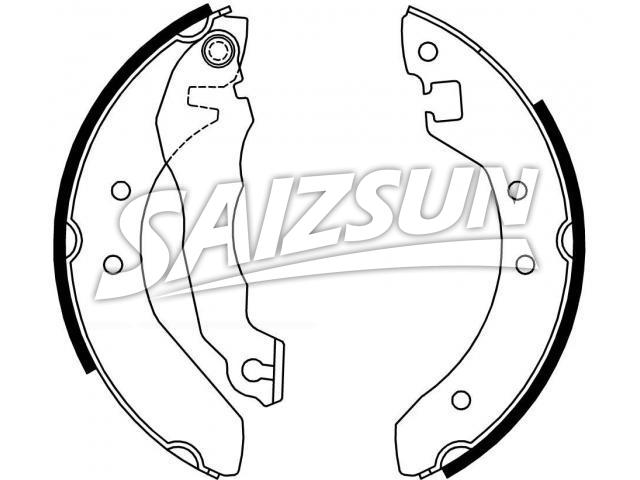 Brake Shoe Set:GBS 90820