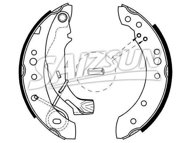 Brake Shoe Set:4241.L0