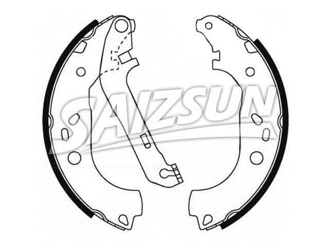 Brake Shoe Set:4 387 344