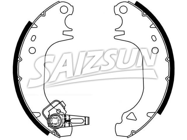 Brake Shoe Set:4241.E8