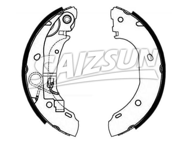 Brake Shoe Set:77362286