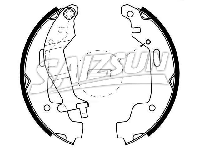 Brake Shoe Set:9209090