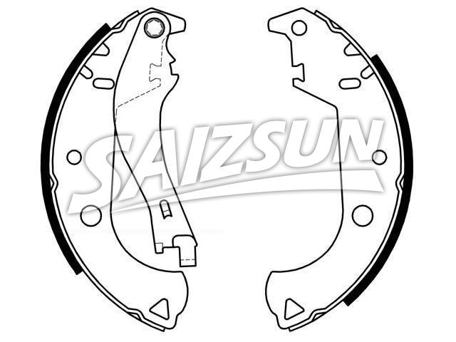 Brake Shoe Set:7082149
